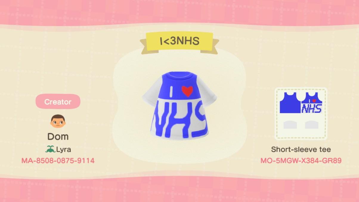 Animal Crossing Design Code: MO-5MGW-X384-GR89 I