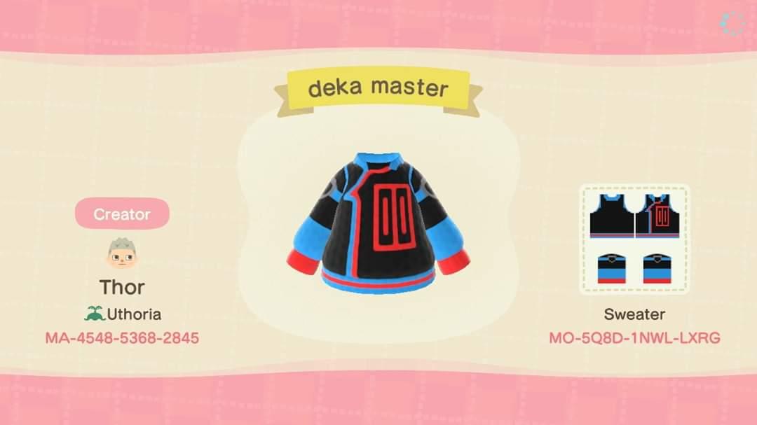Animal Crossing Design Code: MO-5Q8D-1NWL-LXRG Deja Master
