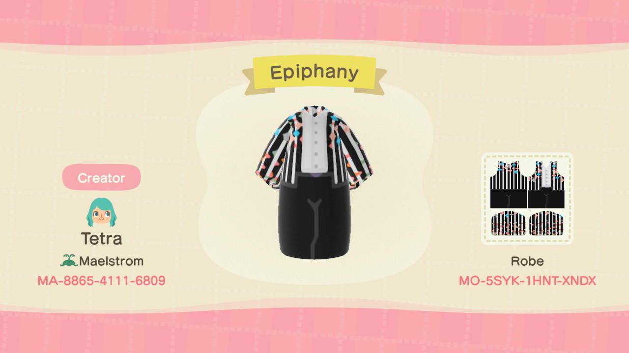 Animal Crossing Design Code: MO-5SYK-1HNT-XNDX Epiphany