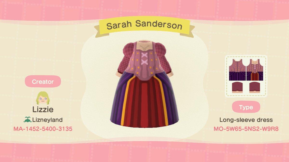 Animal Crossing Design Code: MO-5W65-5NS2-W9R8 Sarah Sanderson