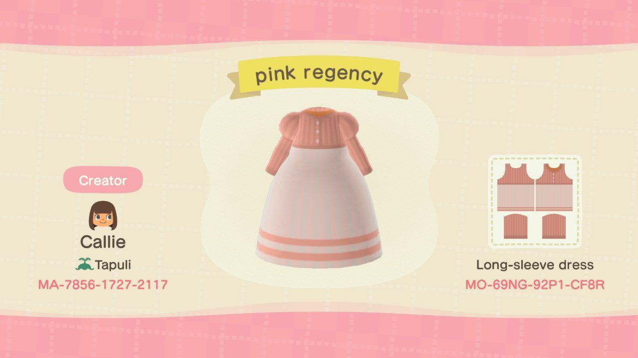 Animal Crossing Design Code: MO-69NG-92P1-CF8R pink regency