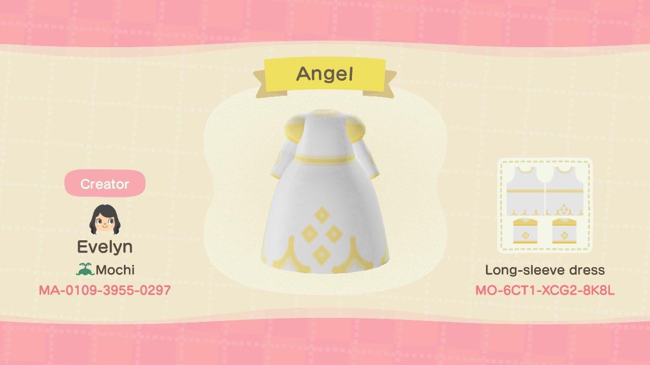 Animal Crossing Design Code: MO-6CT1-XCG2-8K8L Angel