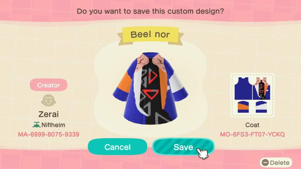 Animal Crossing Design Code: MO-6FSW-FT07-YCKQ Obey me Beelzebub