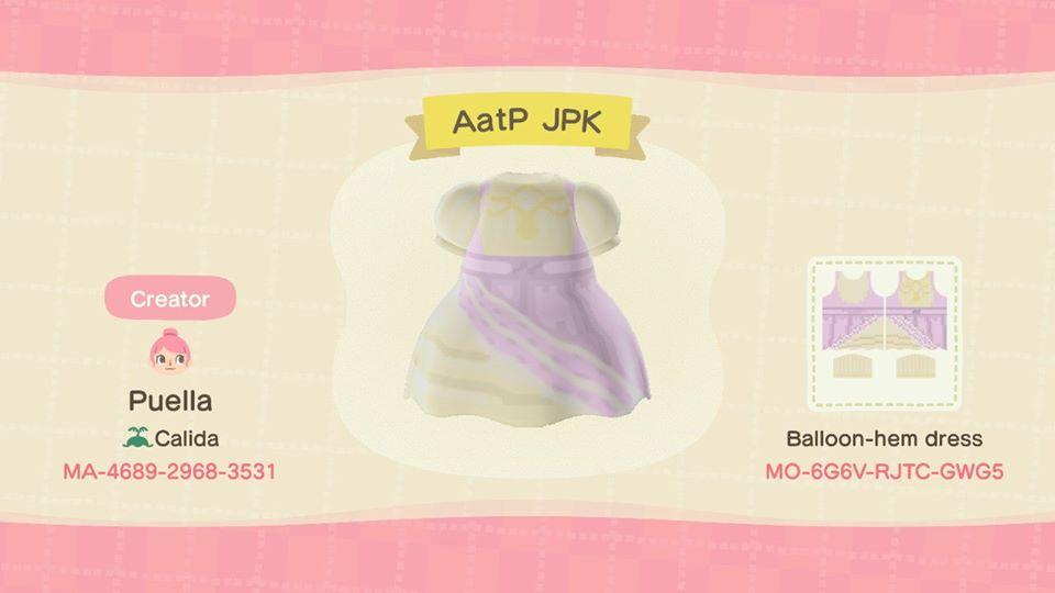 Animal Crossing Design Code: MO-6G6V-RJTC-GWG5 AatP JPK