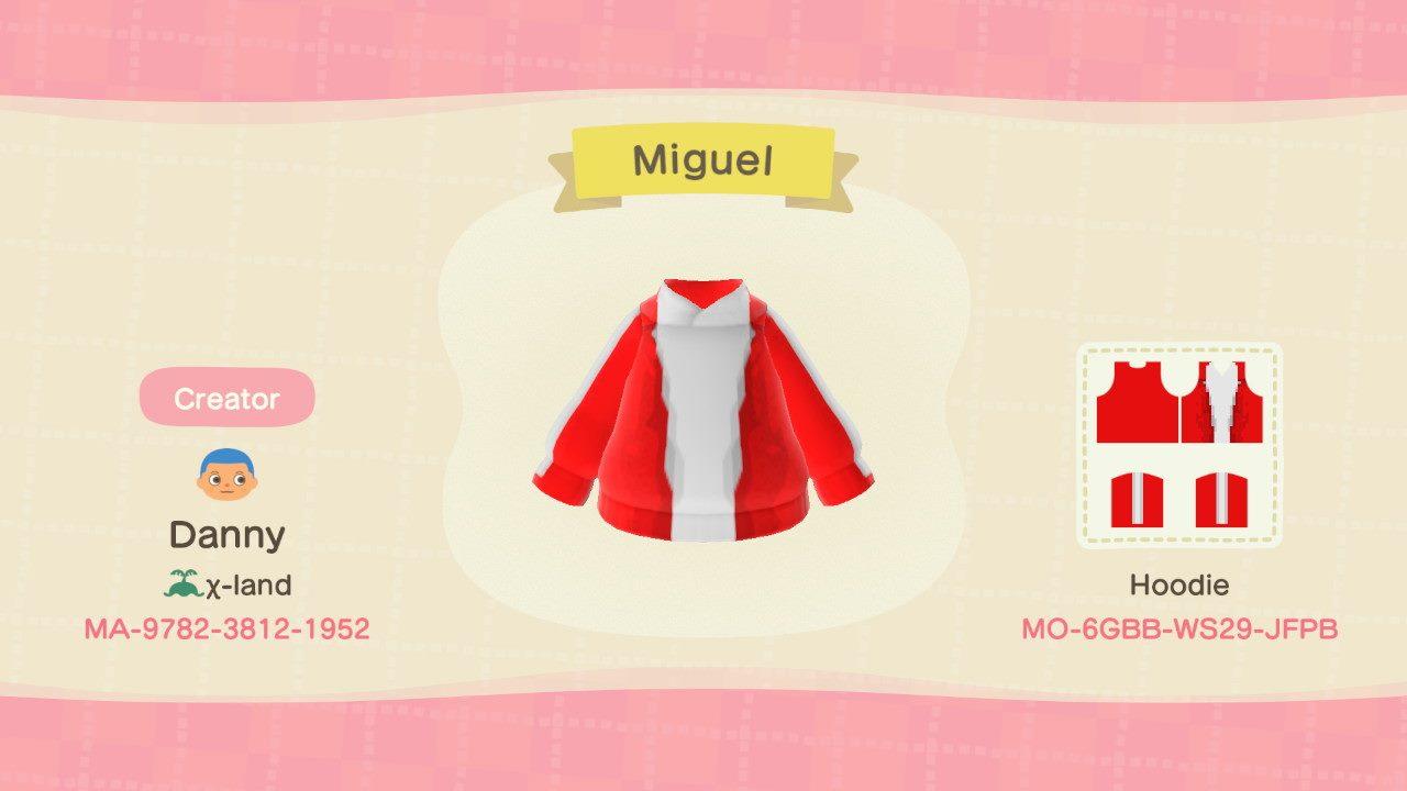 Animal Crossing Design Code: MO-6GBB-WS29-JFPB Miguel