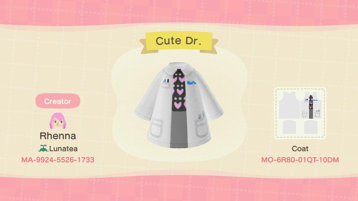 Animal Crossing Design Code: MO-6R80-01QT-10DM Cute Dr.