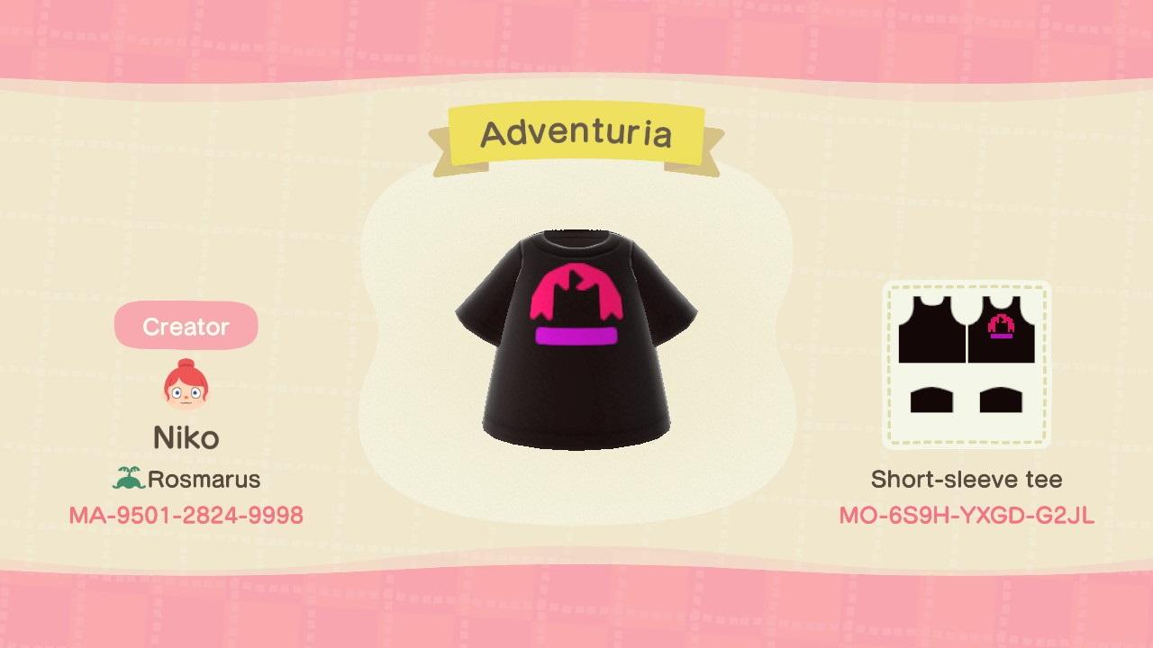 Animal Crossing Design Code: MO-6S9H-YXGD-G2JL Adventuria