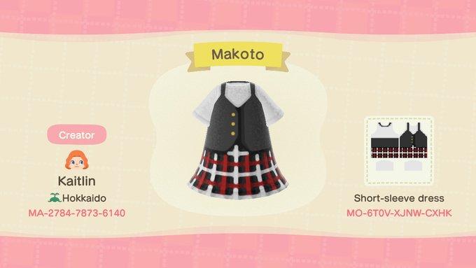 Animal Crossing Design Code: MO-6T0V-XJNW-CXHK Makoto