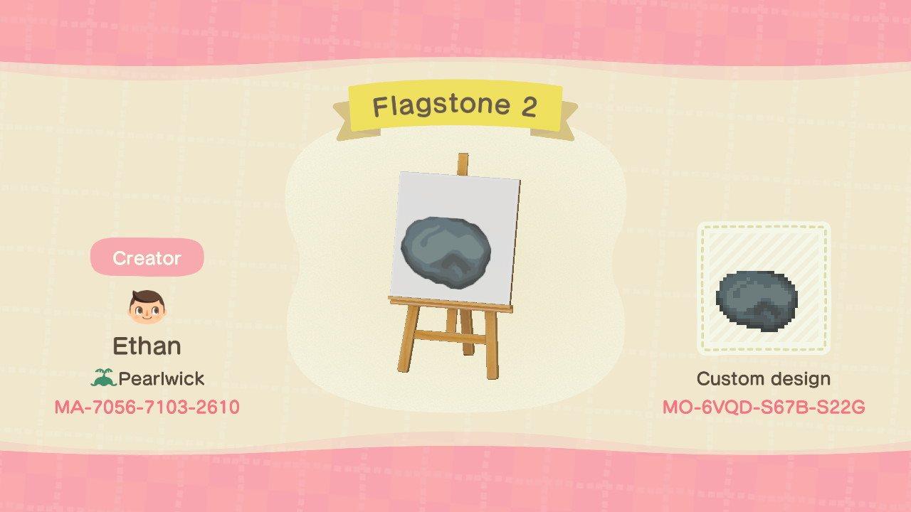 Animal Crossing Design Code: MO-6VQD-S67B-S22G Flagstone 2