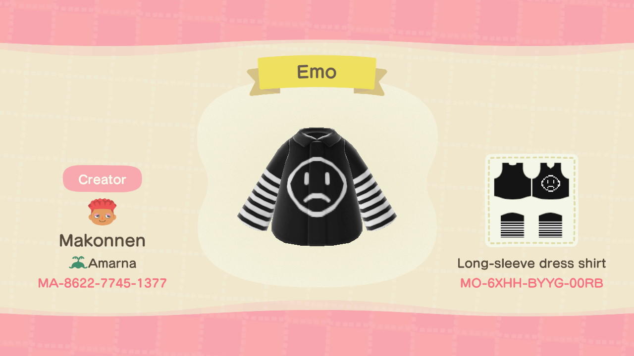 Animal Crossing New Horizons Design ID Codes, ACNH Creator IDs Database