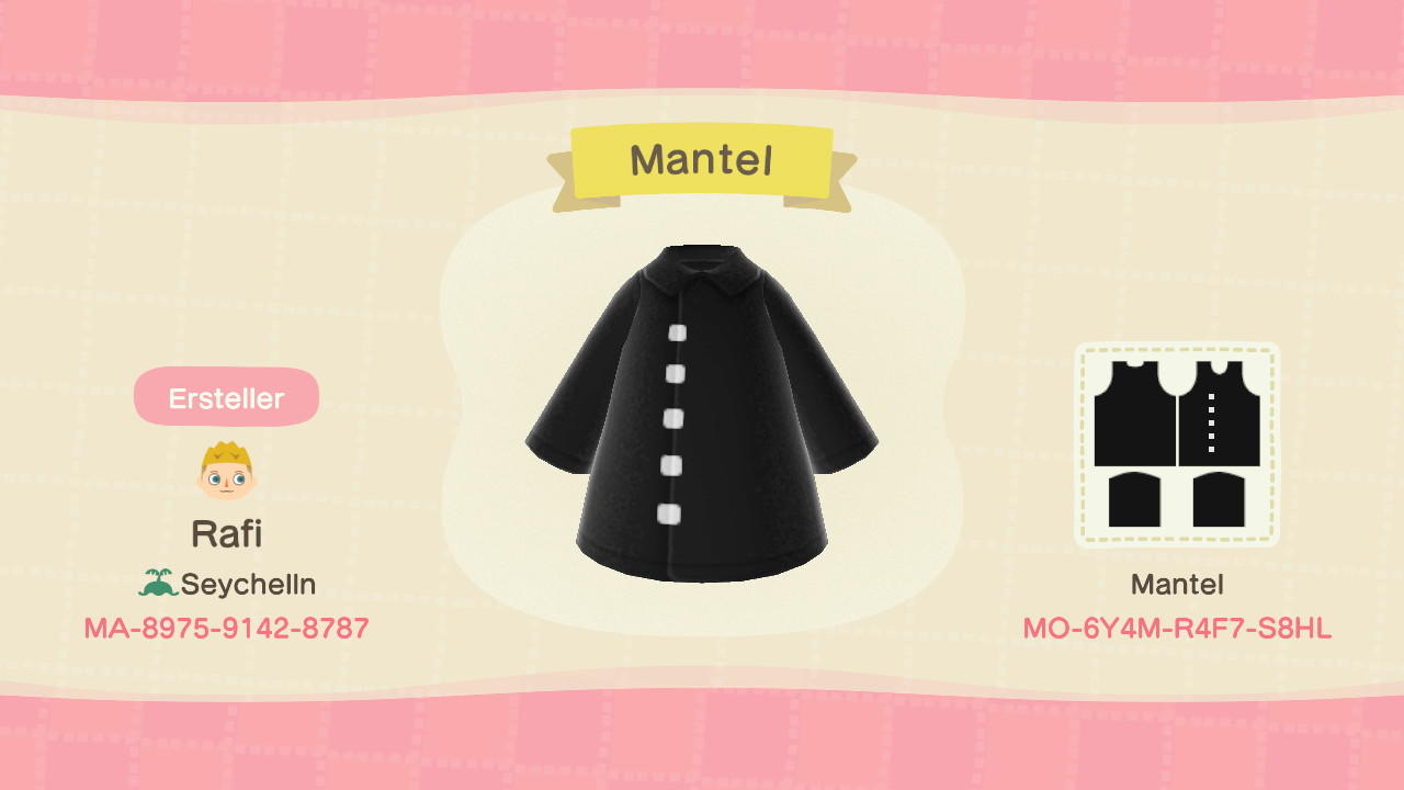 Animal Crossing Design Code: MO-6Y4M-R4F7-S8HL Mantel