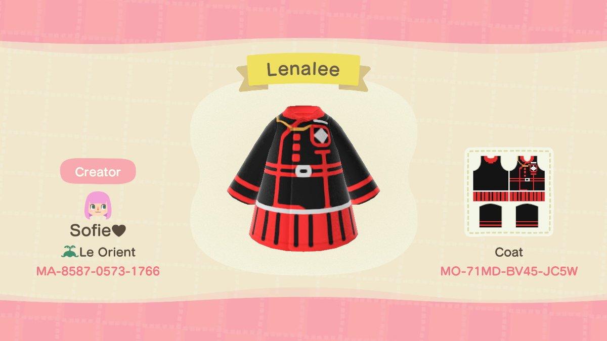 Animal Crossing Design Code: MO-71MD-BV45-JC5W Lenalee Lee