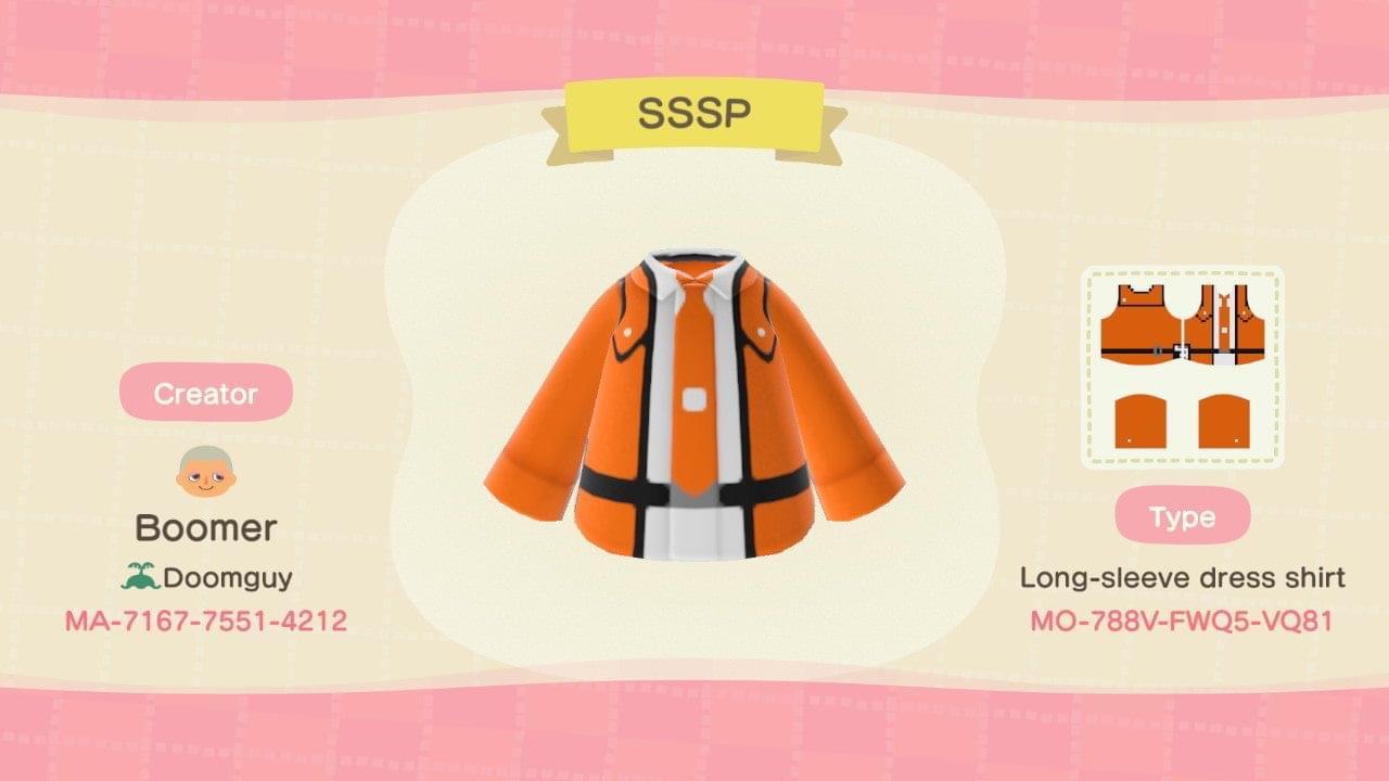 Animal Crossing Design Code: MO-788V-FWQ5-VQ81 SSSP
