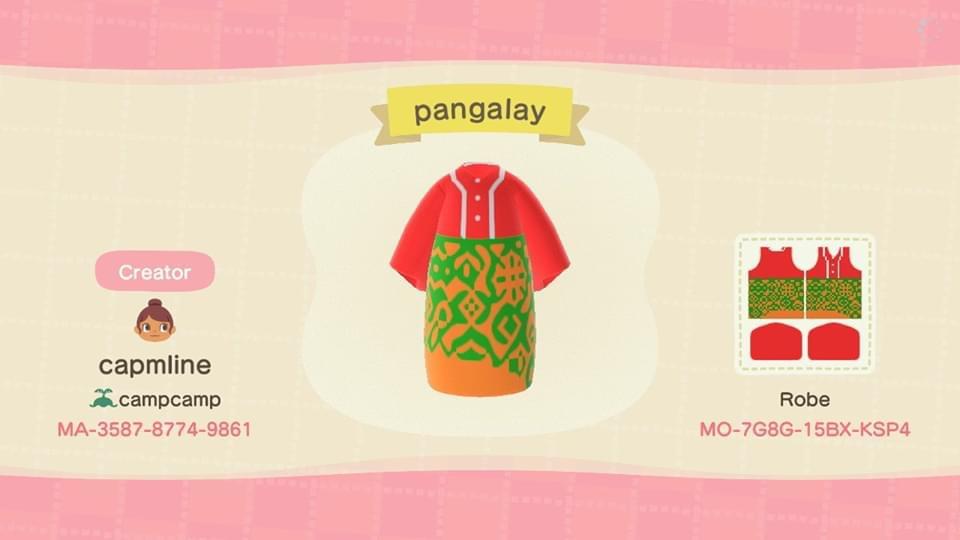 Animal Crossing Design Code: MO-7G8G-15BX-KSP4 pangalay