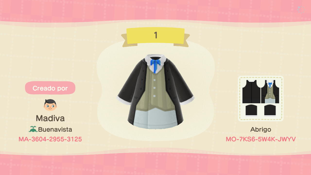Animal Crossing Design Code: MO-7KS6-5W4K-JWYV The 1st Doctor