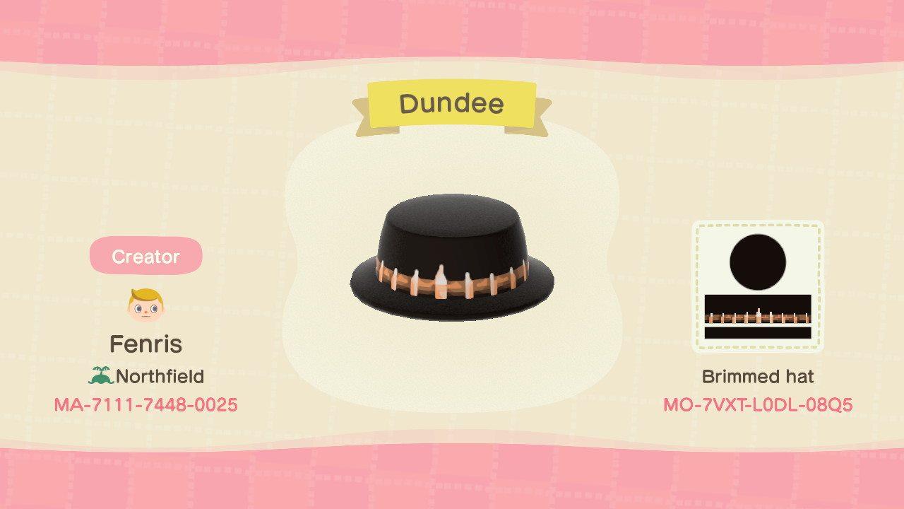 Animal Crossing Design Code: MO-7VXT-L0DL-08Q5 Dundee