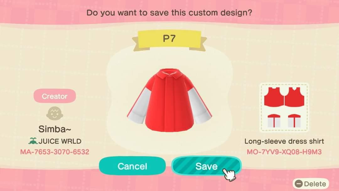 Animal Crossing Design Code: MO-7YV9-XQ08-H9M3 P7