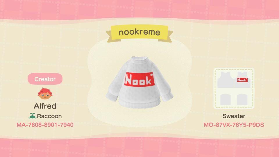 Animal Crossing Design Code: MO-87VX-76Y5-P9DS Nookreme
