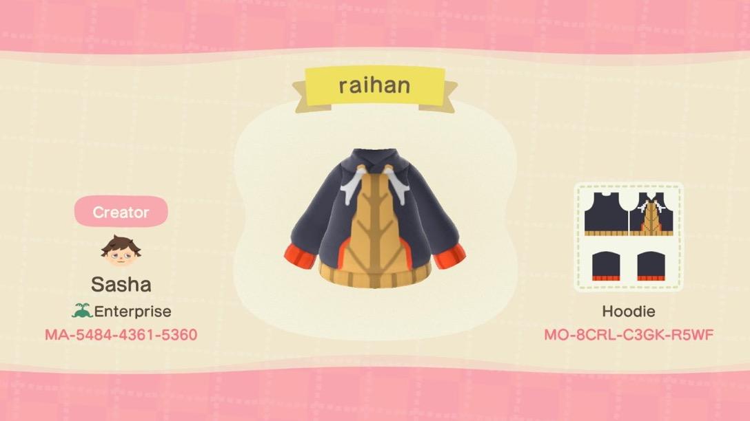 Animal Crossing Design Code: MO-8CRL-C3GK-RSWF Raihan (pokemon)