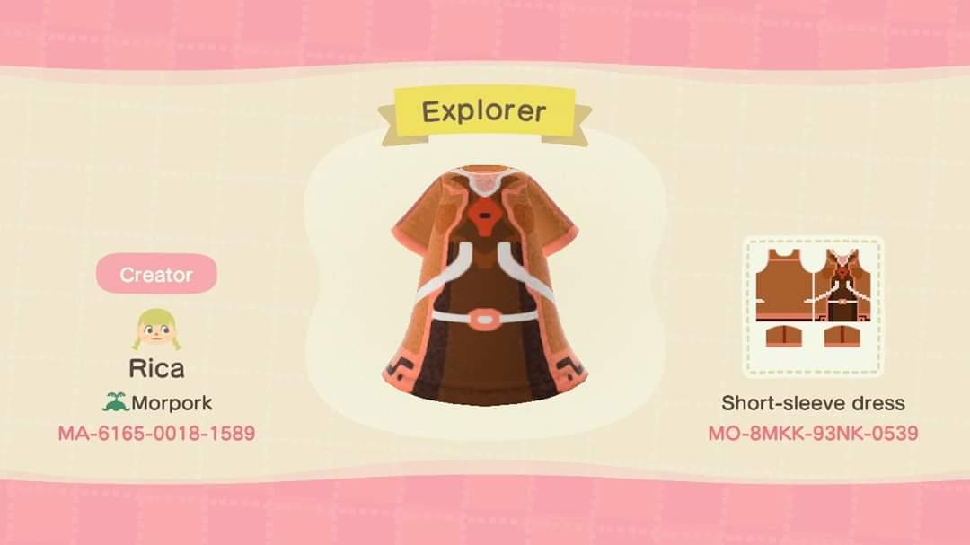 Animal Crossing Design Code: MO-8MKK-93NK-0539 Red Whistle Uniform