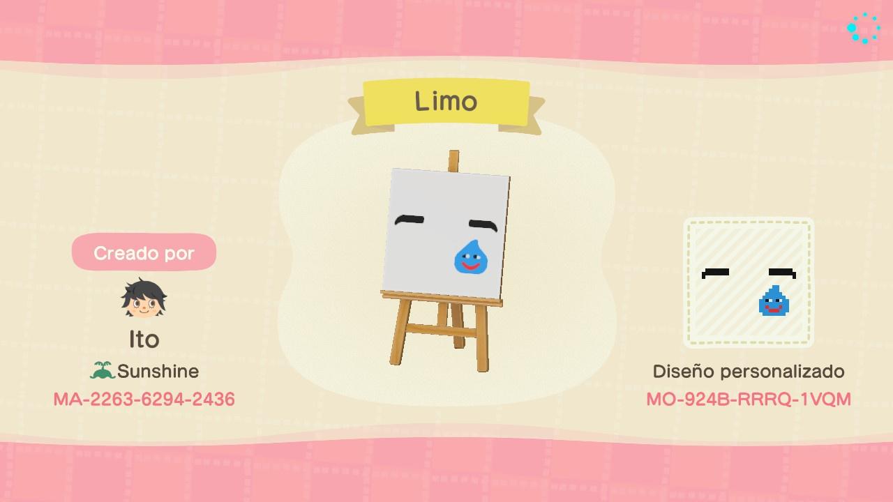 Animal Crossing Design Code: MO-924B-RRRQ-1VQM Limo