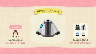 Animal Crossing Design Code: MO-96W3-GMJ4-5SKM RK900 DBH Connor
