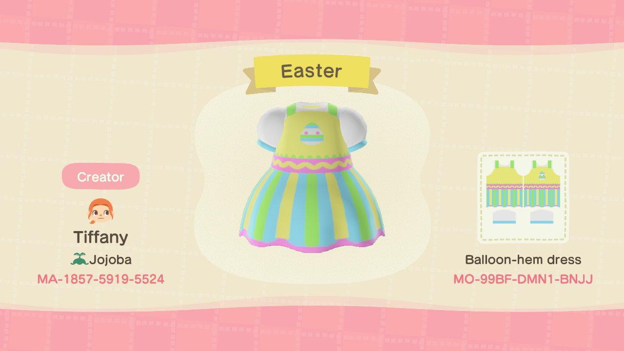 Animal Crossing Design Code: MO-99BF-DMN1-BNJJ Easter