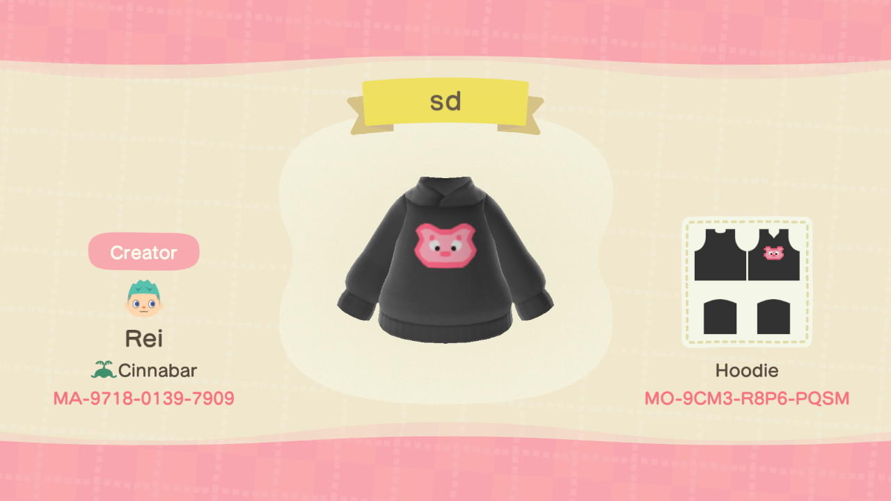 Animal Crossing Design Code: MO-9CM3-R8P6-PQSM Shane Dawson