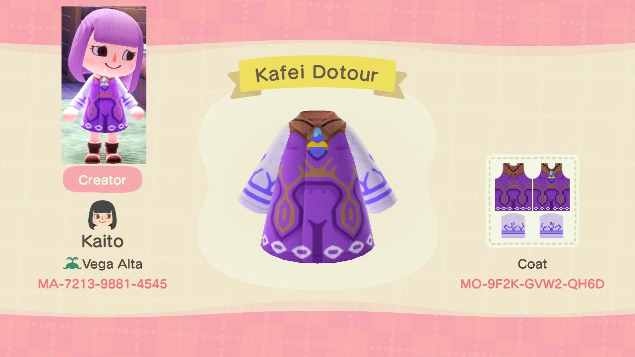 Animal Crossing Design Code: MO-9F2K-GVW2-QH6D Kafei LegendOf Zelda