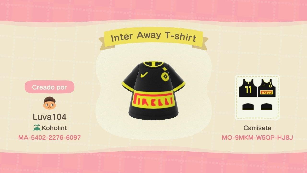 Animal Crossing Design Code: MO-9MKM-W5QP-HJ8J Inter Away 19-20