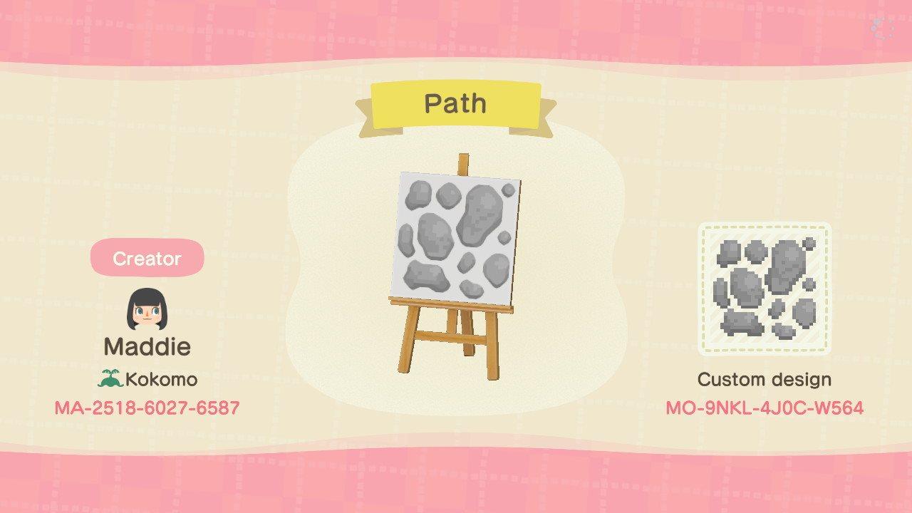 Animal Crossing Design Code: MO-9NKL-4J0C-W564 Path
