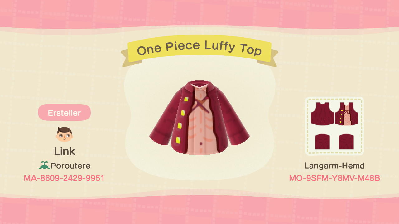 Animal Crossing New Horizons Design ID Codes, ACNH Creator IDs Database