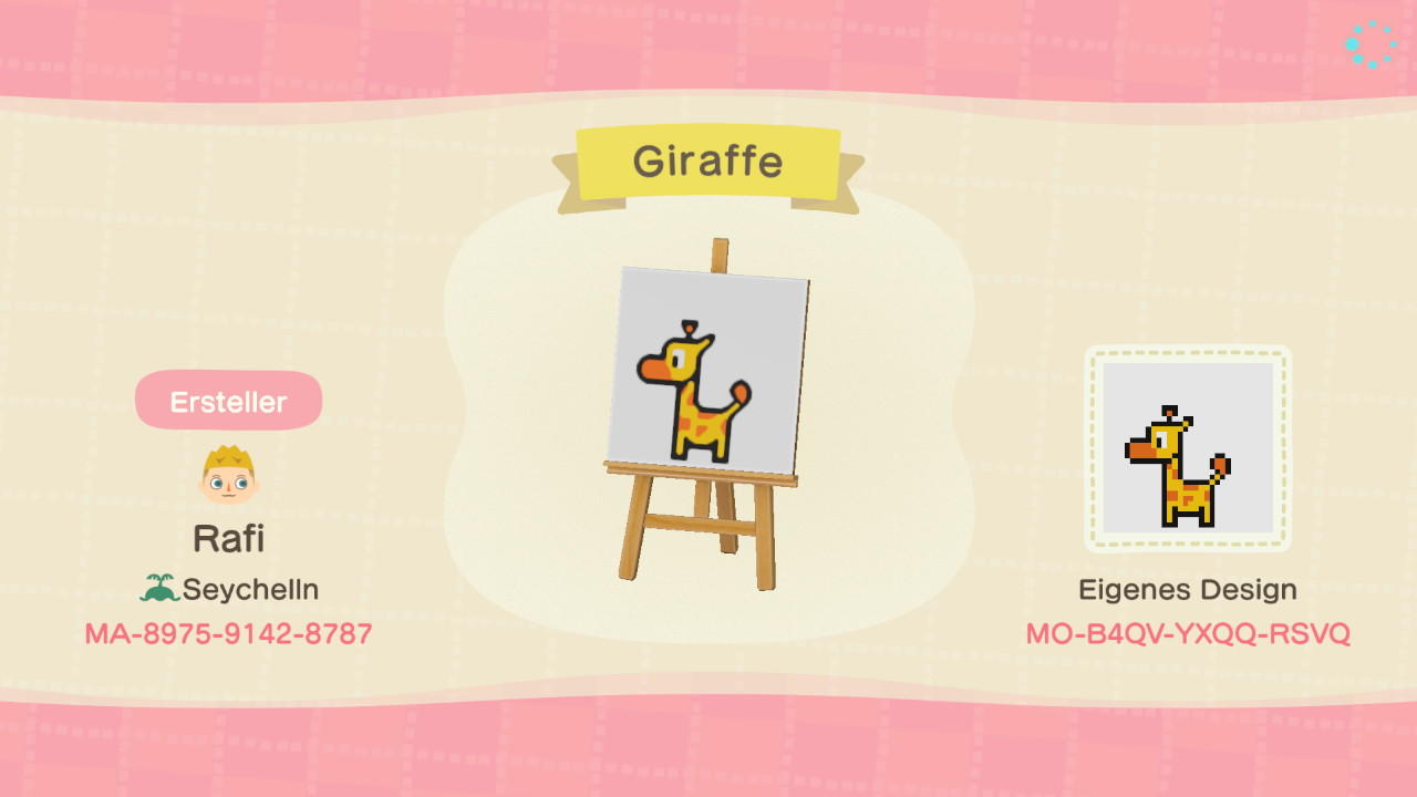 Animal Crossing New Horizons Design ID Codes, ACNH Creator IDs Database