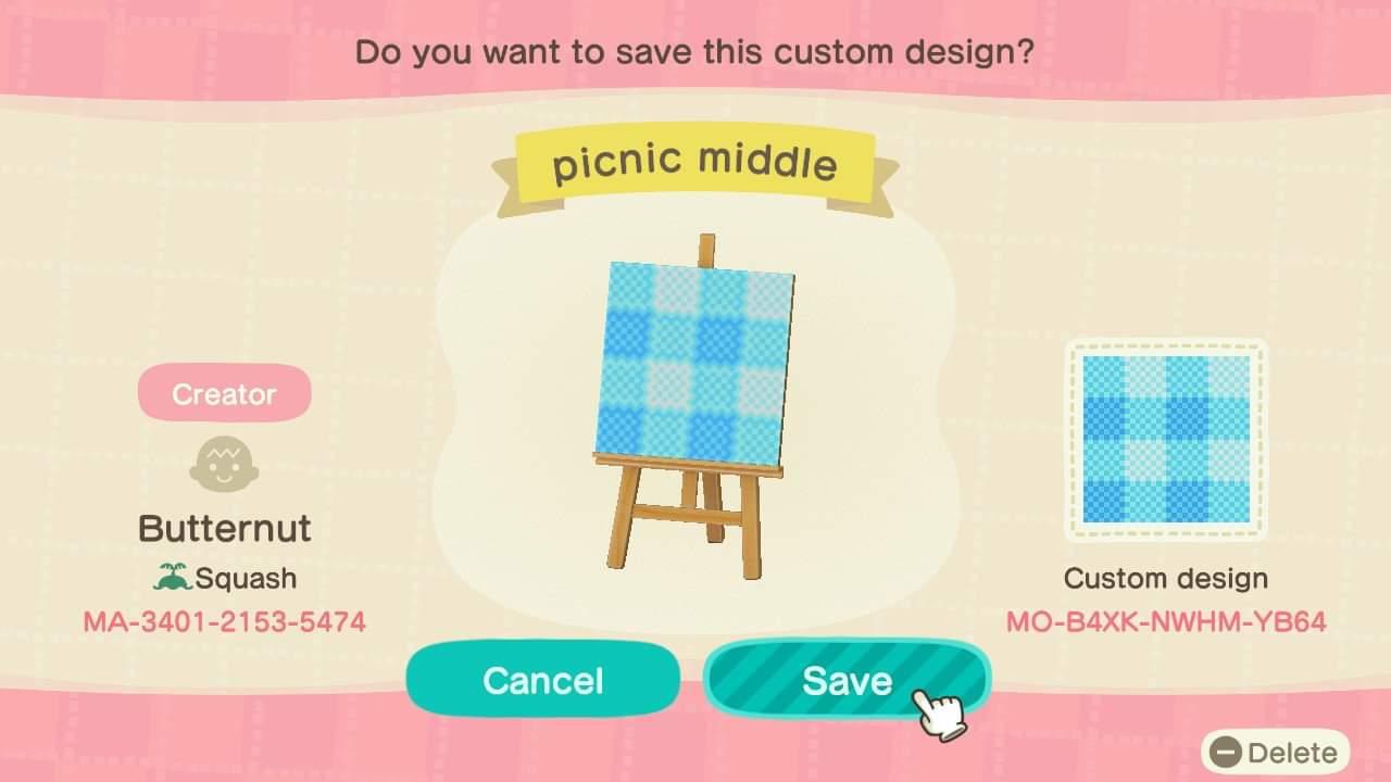 Animal Crossing New Horizons Design ID Codes, ACNH Creator IDs Database