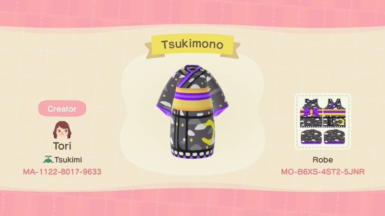 Animal Crossing Design Code: MO-B6XS-4ST2-5JNR Tsukimono