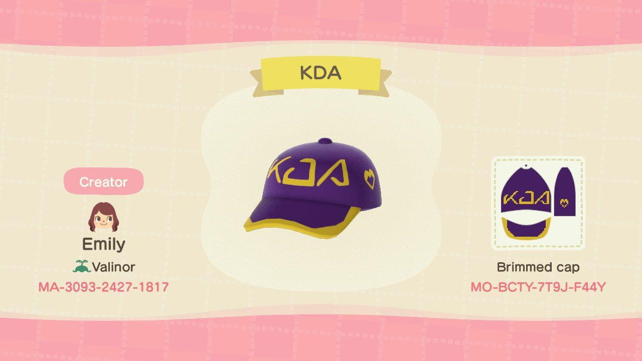Animal Crossing Design Code: MO-BCTY-7T9J-F44Y KDA