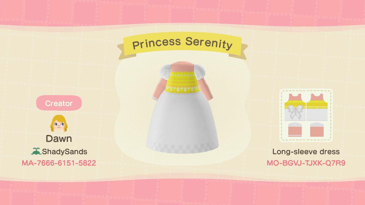 Animal Crossing Design Code: MO-BGVJ-TJXK-Q7R9 SMCPrincess Serenity