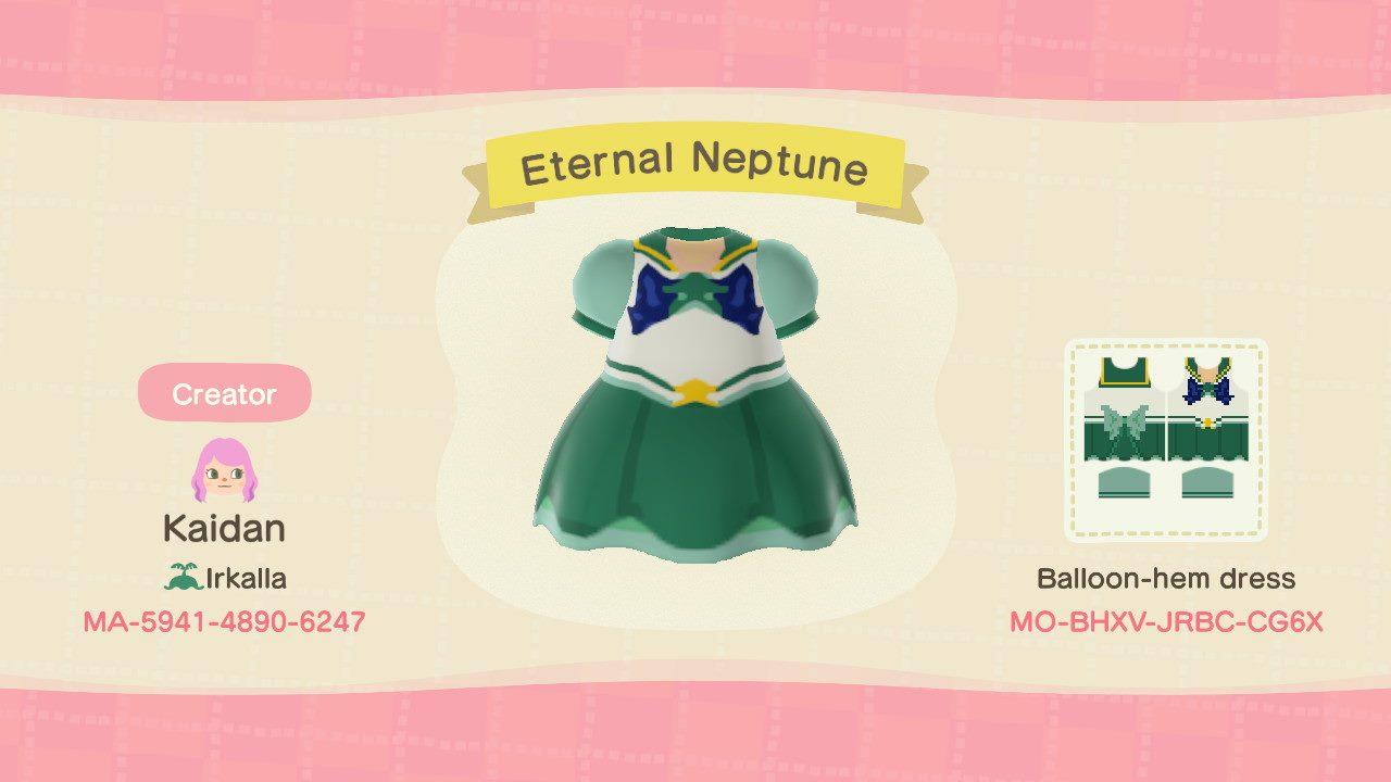 Animal Crossing Design Code: MO-BHXV-JRBC-CG6X Eternal Neptune