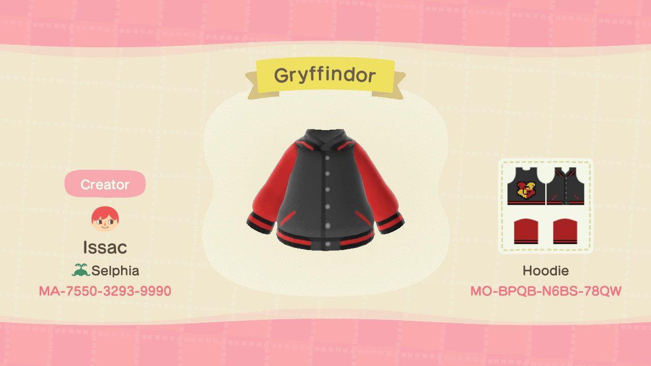 Animal Crossing Design Code: MO-BPQB-N6BS-78QW Gryffindor