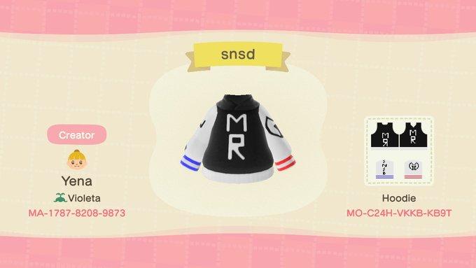 Animal Crossing Design Code: MO-C24H-VKKB-KB9T SNSD MR MR