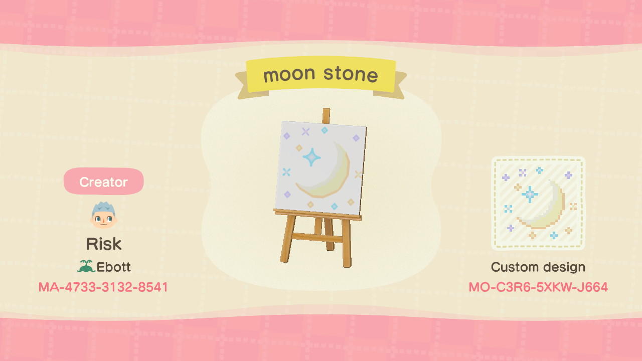 Animal Crossing New Horizons Design ID Codes, ACNH Creator IDs Database