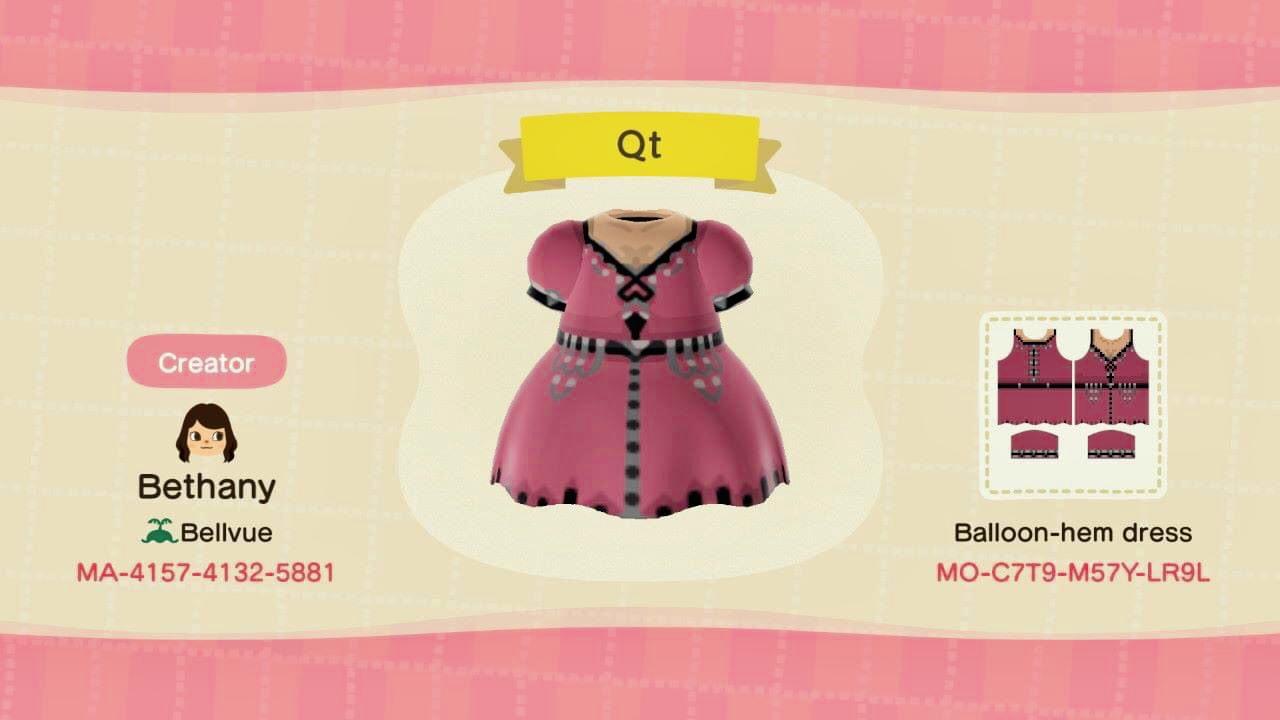 Animal Crossing Design Code: MO-C7T9-M57Y-LR9L Qt