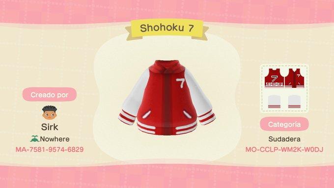 Animal Crossing Design Code: MO-CCLP-WM2K-W0DJ Miyagi Ryota Jacket