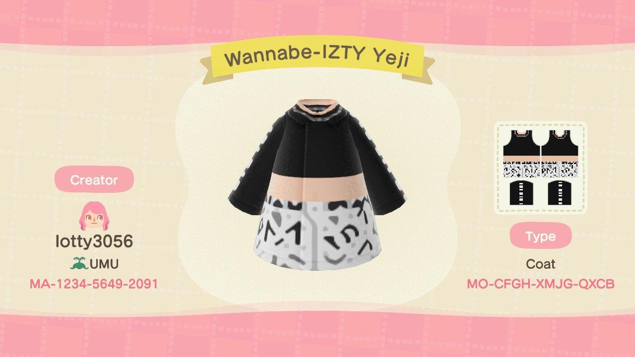 Animal Crossing Design Code: MO-CFGH-XMJG-QXCB Wannabe-ITZY Yeji