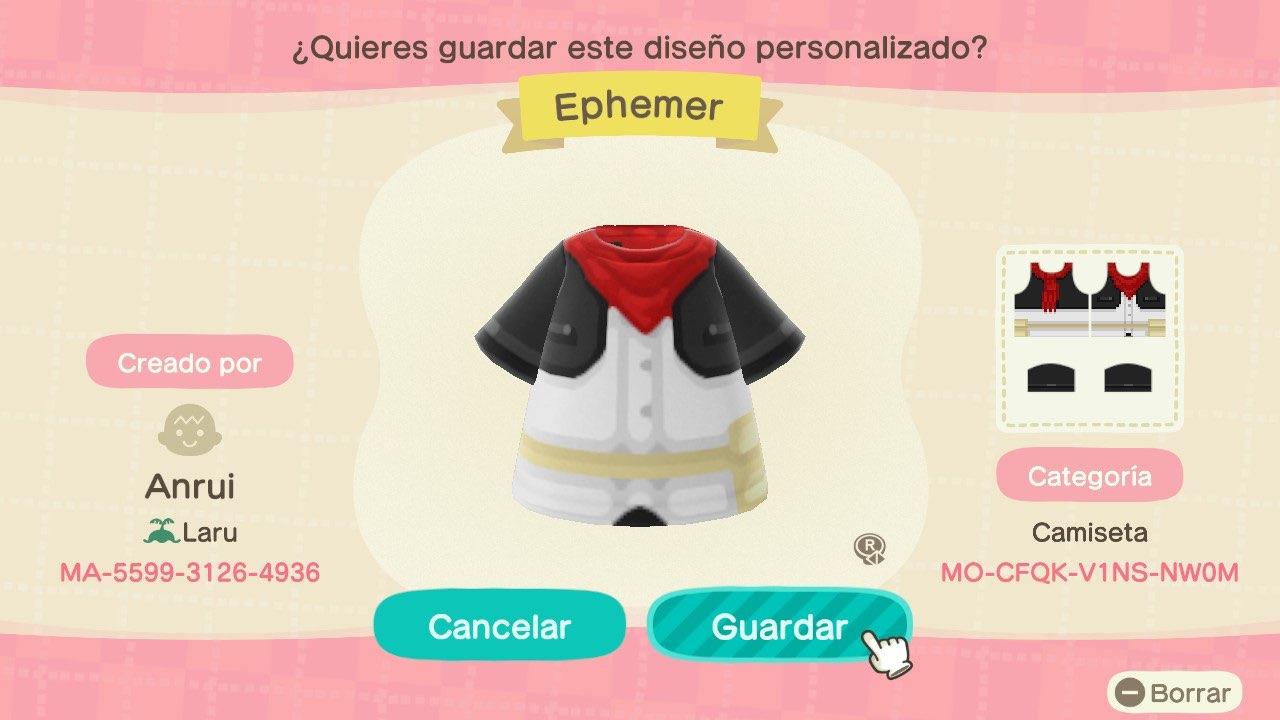 Animal Crossing Design Code: MO-CFQK-V1NS-NW0M KHX - Ephemer