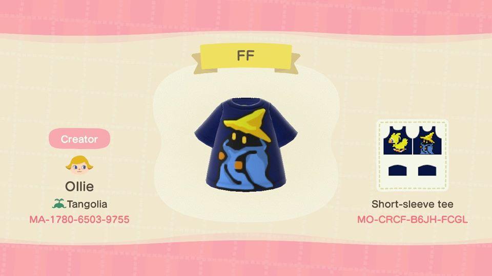 Animal Crossing Design Code: MO-CRCF-B6JH-FCGL FF