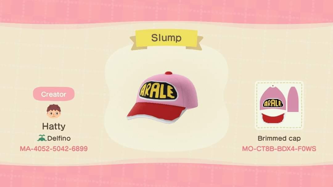 Animal Crossing Design Code: MO-CT8B-BDX4-F0WS Slump