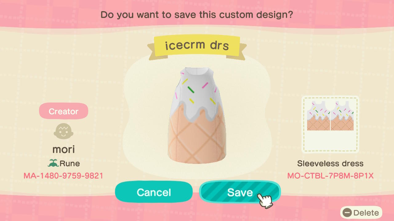 Animal Crossing New Horizons Design ID Codes, ACNH Creator IDs Database