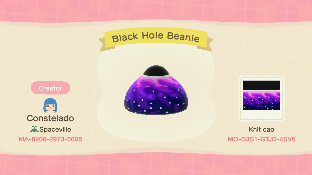 Animal Crossing New Horizons Design ID Codes, ACNH Creator IDs Database