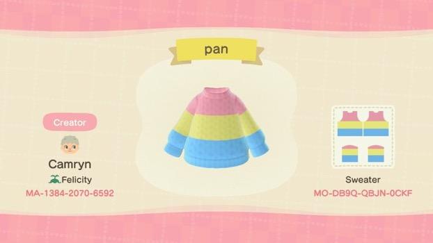 Animal Crossing Design Code: MO-DB9Q-QBJN-0CKF pan